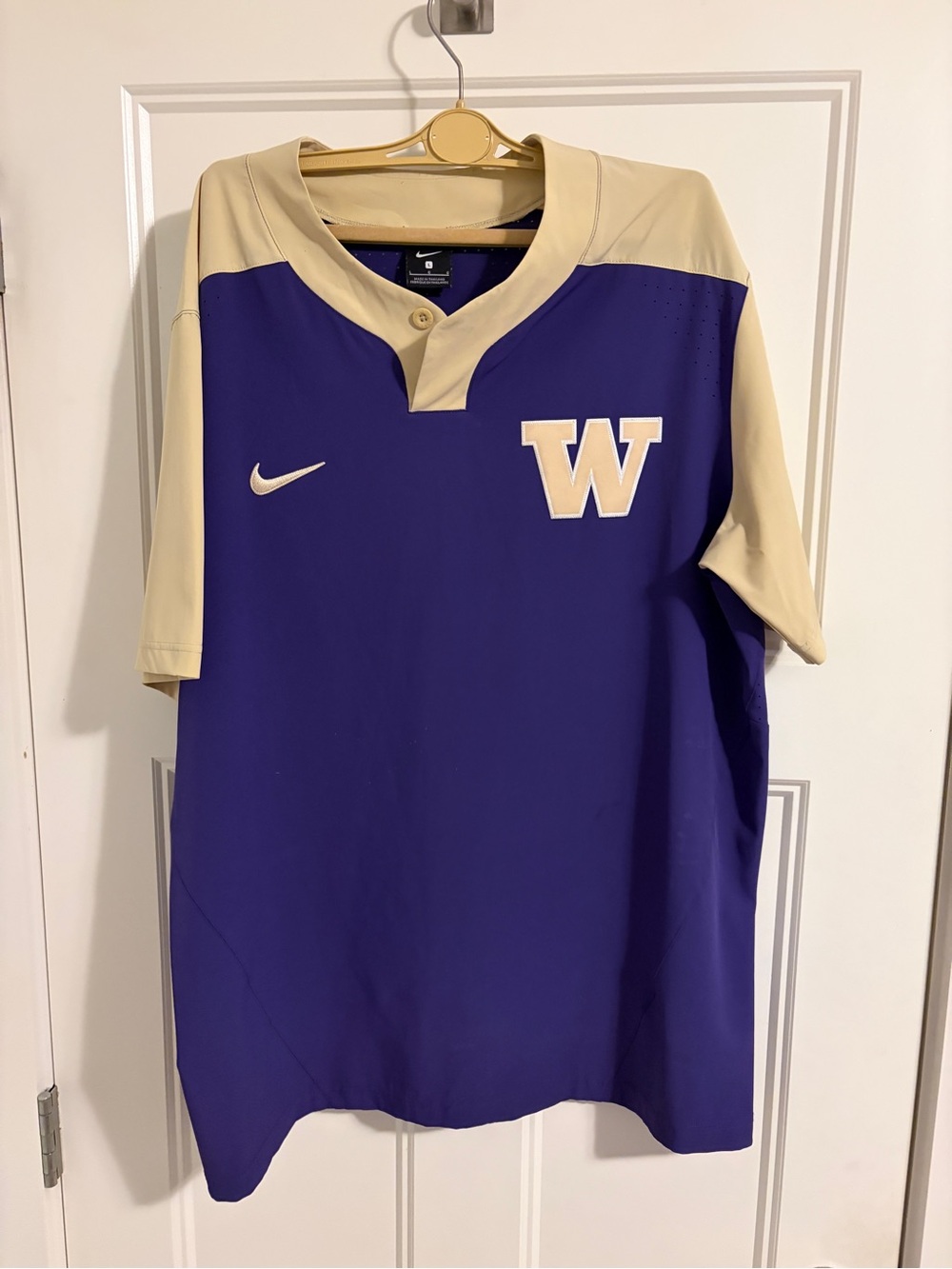 Nike Men’s University of Washington Baseball Shirt